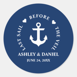 ベールの前の最後の航海の航海 ラウンドシール