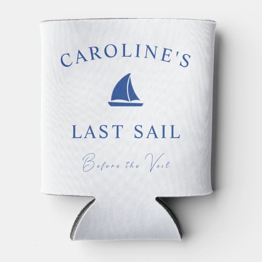 ベールの前の最後の航行 缶クーラー (正面)