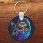 ベールの後ろに キーホルダー (正面)