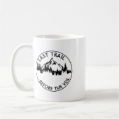 ベールの花嫁の前の最後の道 コーヒーマグカップ (左)