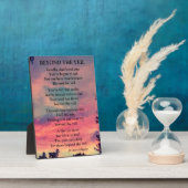 ベールの詩の向こうに フォトプラーク (側面)