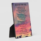 ベールの詩の向こうに フォトプラーク (側面)