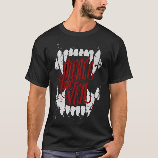 ベールの赤を突き刺す Tシャツ (正面)