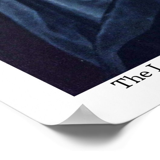 ベールを被った女性(画家の妻) ポスター (角)