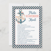 ベールバチェロレッテゲーム前の最後の出帆 招待状 (正面)