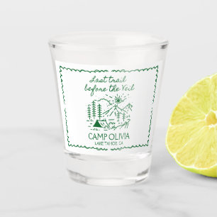 ベールバチェロレッテ前の最後のトレイル ショットグラス