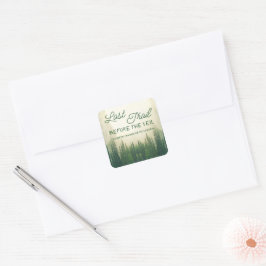 ベールバチェロレッテ前の最後のトレイル スクエアシール