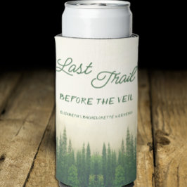ベールバチェロレッテ前の最後のトレイル スリム缶クーラー