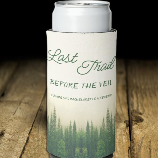 ベールバチェロレッテ前の最後のトレイル スリム缶クーラー
