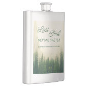 ベールバチェロレッテ前の最後のトレイル フラスク (右)