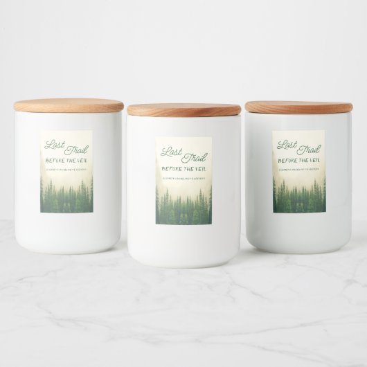 ベールバチェロレッテ前の最後のトレイル フードラベル (ボトル)