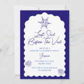 ベールバチェロレッテ前の最後の航海の航行 招待状 (正面)