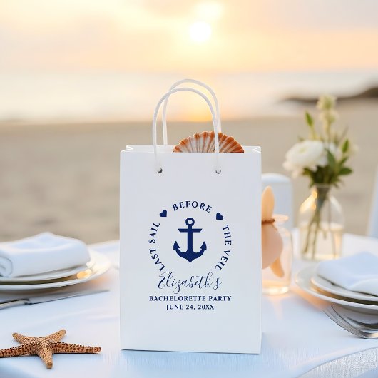 ベールバチェロレッテ前の最後の航行 ミディアムペーパーバッグ