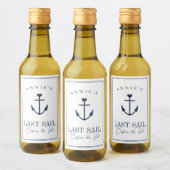 ベールバチェロレッテ前の最終セイル航海の ワインラベル (ボトル)