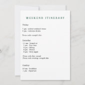 ベールバチェロレッテ週末の前の最後のキャンプ 招待状 (裏面)