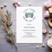 ベールバチェロレッテ週末の前の最後のキャンプ 招待状