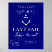 ベールバチェロレッテ週末の前の最後の航行 ポスター (正面)