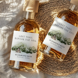 ベールバチェロレッテ週末の前の最後の道 リキュールボトルラベル