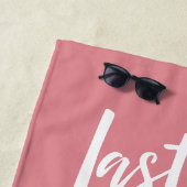 ベールバチェロレッテ週末の前の最終航海 ビーチタオル (インサイチュ)