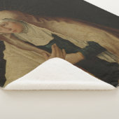 ベールヴァージンメアリー(by Lucas van Leyden) シェルパブランケット (3/4)