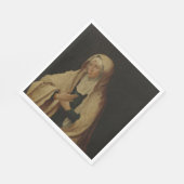 ベールヴァージンメアリー(by Lucas van Leyden) スタンダードランチョンナプキン (角)