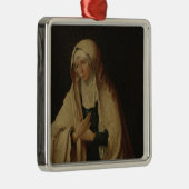 ベールヴァージンメアリー(by Lucas van Leyden) メタルオーナメント (右)