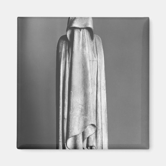 ベール付き喪主 マグネット (正面)