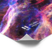 ベール星雲。NGC 6960 – ポスター (角)