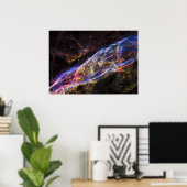 ベール星雲。NGC 6960 – ポスター (ホームオフィス)