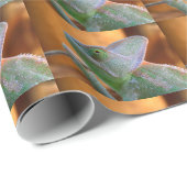 ベール模様のカメレオン ラッピングペーパー (ロールコーナー)