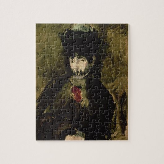 ベール1872年を身に着けているManet |ベルト・モリゾ ジグソーパズル (縦)