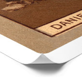 ベール・ダニエルズ・ヤンキース野球1912 ポスター (角)