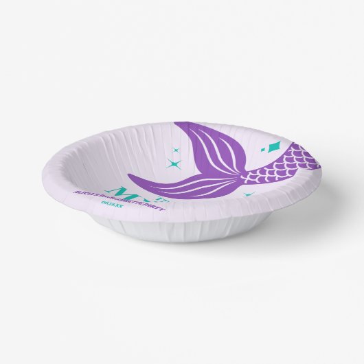 ベール・マーメイドバチェロレッテのトレーディングテール ペーパーボウル (傾斜あり)