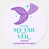 ベール・マーメイドバチェロレッテのトレーディングテール ラウンドシール (正面)