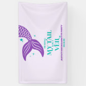 ベール・マーメイドバチェロレッテのトレーディングテール 横断幕 (縦)