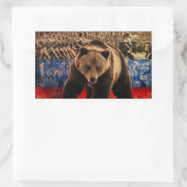 ベーロシアのム 長方形シール (バッグ)