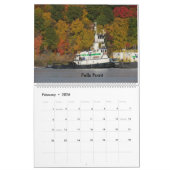 ベーンBros。 ハドソン川2016年 カレンダー (2月 2026)