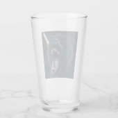 ベー怒ティース黒熊のうなり声 タンブラーグラス (裏面)