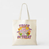 ベー気にズハロウィーン応援ベアートリックまたは治療ママ トートバッグ (裏面)