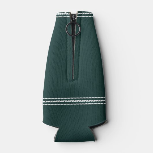 ベー素朴ファミパーソナライズされたリアキャビン名 ボトルクーラー (裏面)