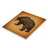 ベー素朴図解入りの、写真付きのアー タイル (側面)