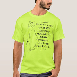 ベー結婚したム Tシャツ