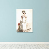 ベ恋しく思ンネ キャンバスプリント (インサイチュ (ウッドフロア))