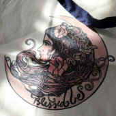 ベ賛美ムの神の異教の芸術 トートバッグ