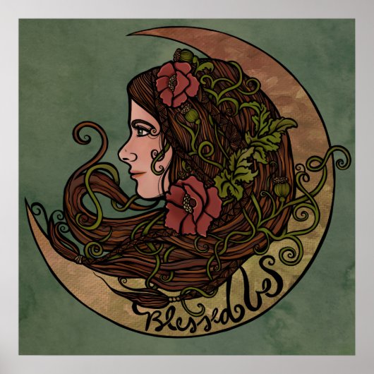 ベ賛美ムの神の異教の芸術 ポスター (正面)