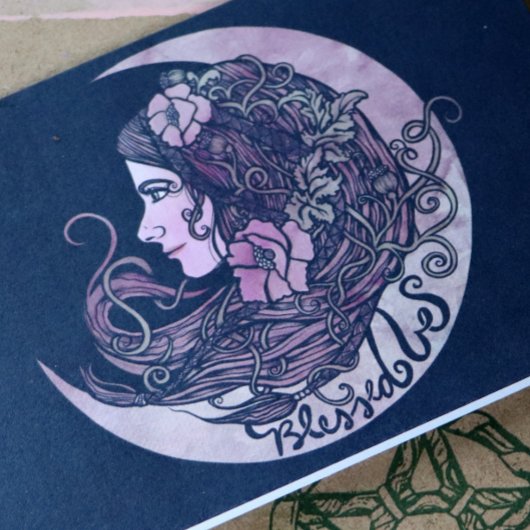 ベ賛美ムの神の異教の芸術 ポストカード