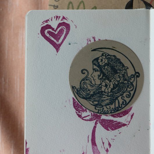 ベ賛美ムの神の異教の芸術 ラバースタンプ