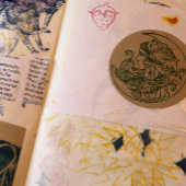 ベ賛美ムの神の異教の芸術 ラバースタンプ