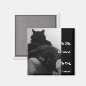 ベ間抜け引用文磁石 マグネット (正面/裏面)