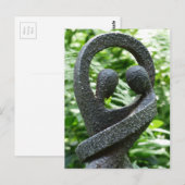 ペアのカップル ポストカード (正面/裏面)